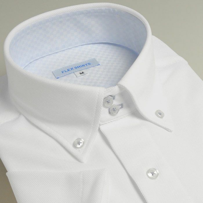 Ａ：ボタンダウン・ホワイト（オセロ切替）