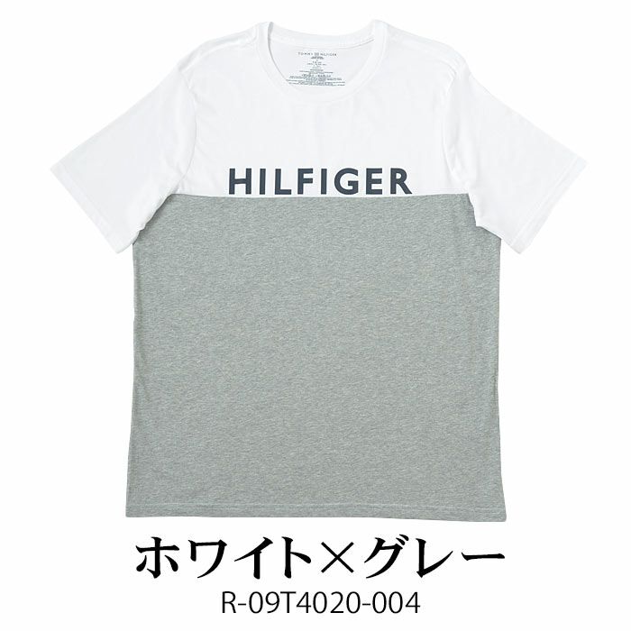 TOMMY HILFIGER トミーヒルフィガー メンズ クルーネック ロゴ Tシャツ