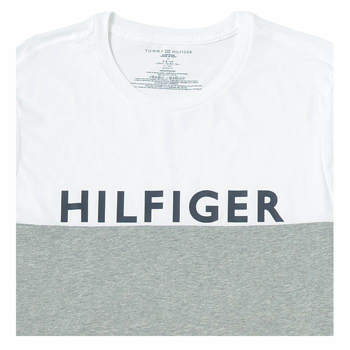 TOMMY HILFIGER トミーヒルフィガー メンズ クルーネック ロゴ T