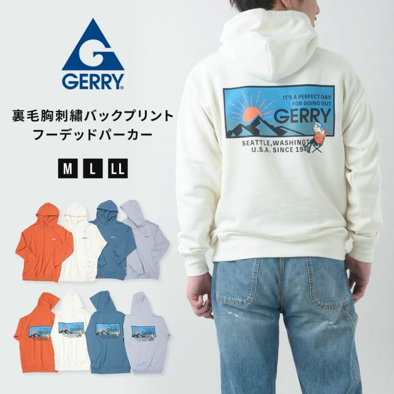 gerry ジェリー フーデッドパーカー メンズ ブランド 大きいサイズ